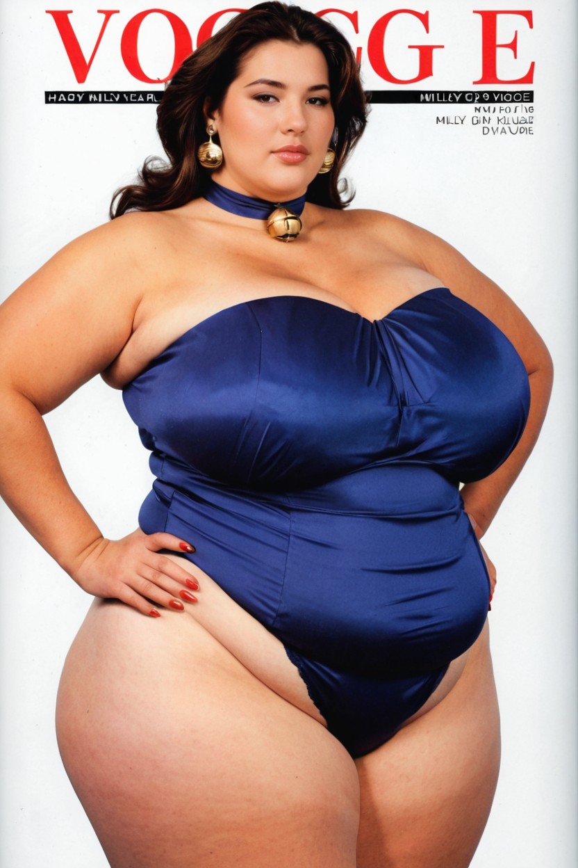 American, Chubby, Hyperrealistic Details BBW AI Porn