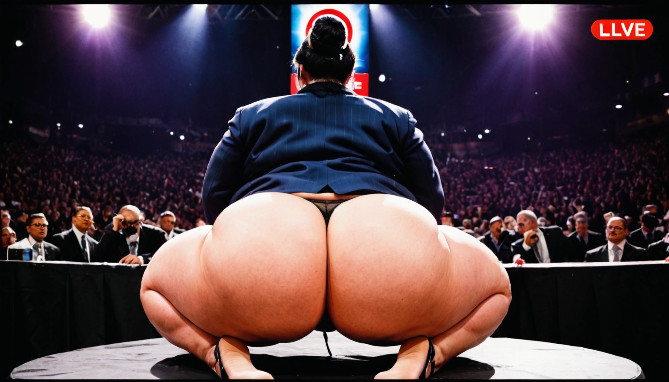 18+, The Back Of Her Head, Vista Trasera Porno BBW IA