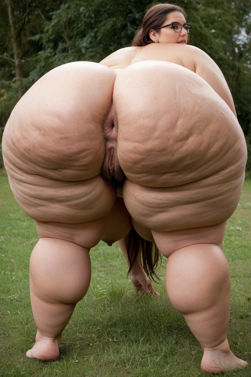Anus Wide Gaped, Oily Skin, Blue Eyes Porno BBW IA