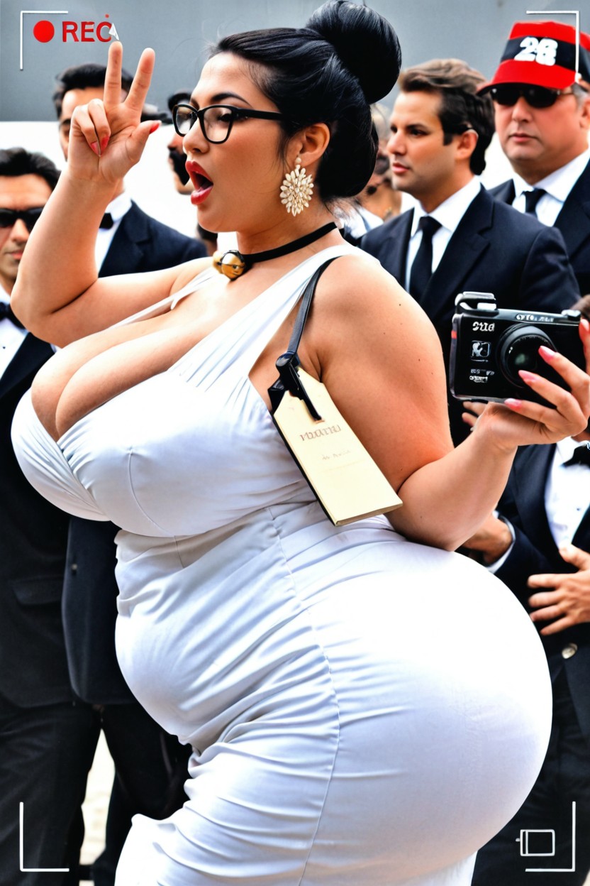 Plano Mediot, Earrings, Large Crowd Cheering Porno BBW IA