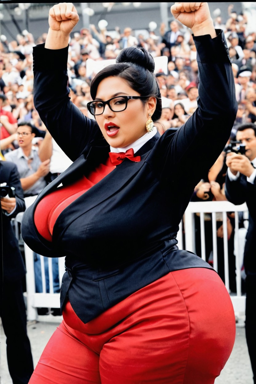Fist Pump, Very Plumper, ウエストショット BBW AIエロ
