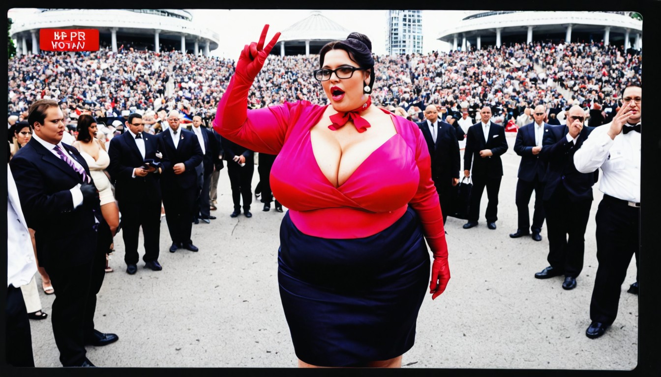 Top Down, Hyperrealistic Details, Elegant Intelligence BBW AI Porn