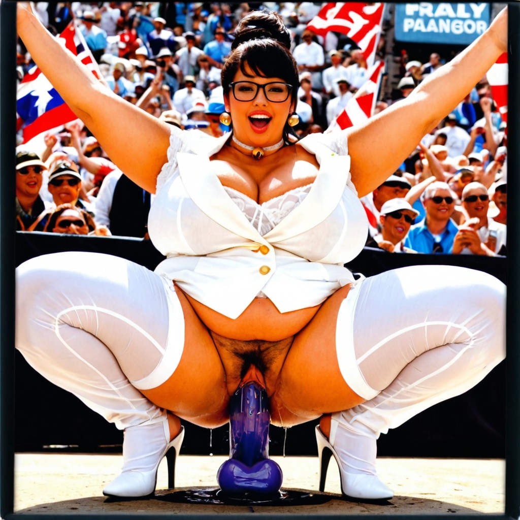 Empowering, Thick Meaty Thighs, Fully Clothed BBW AI Porn
