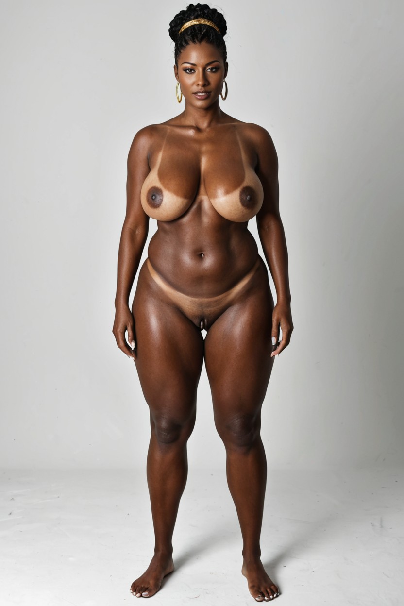 Ultra-detalhado, Estilo Editorial De Moda, 18+ BBW AI Porn