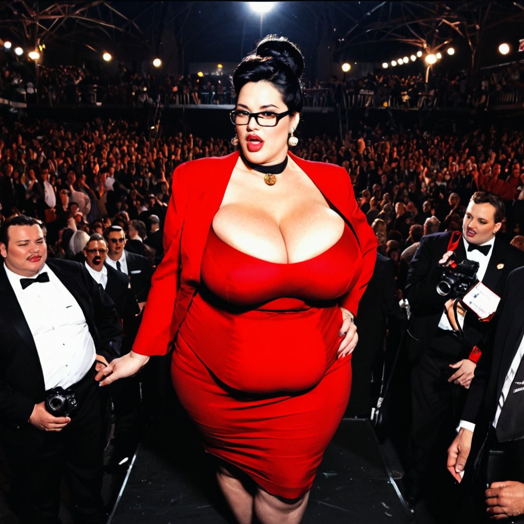 Very Plumper, Confident Look, Chubby BBW AI Porn