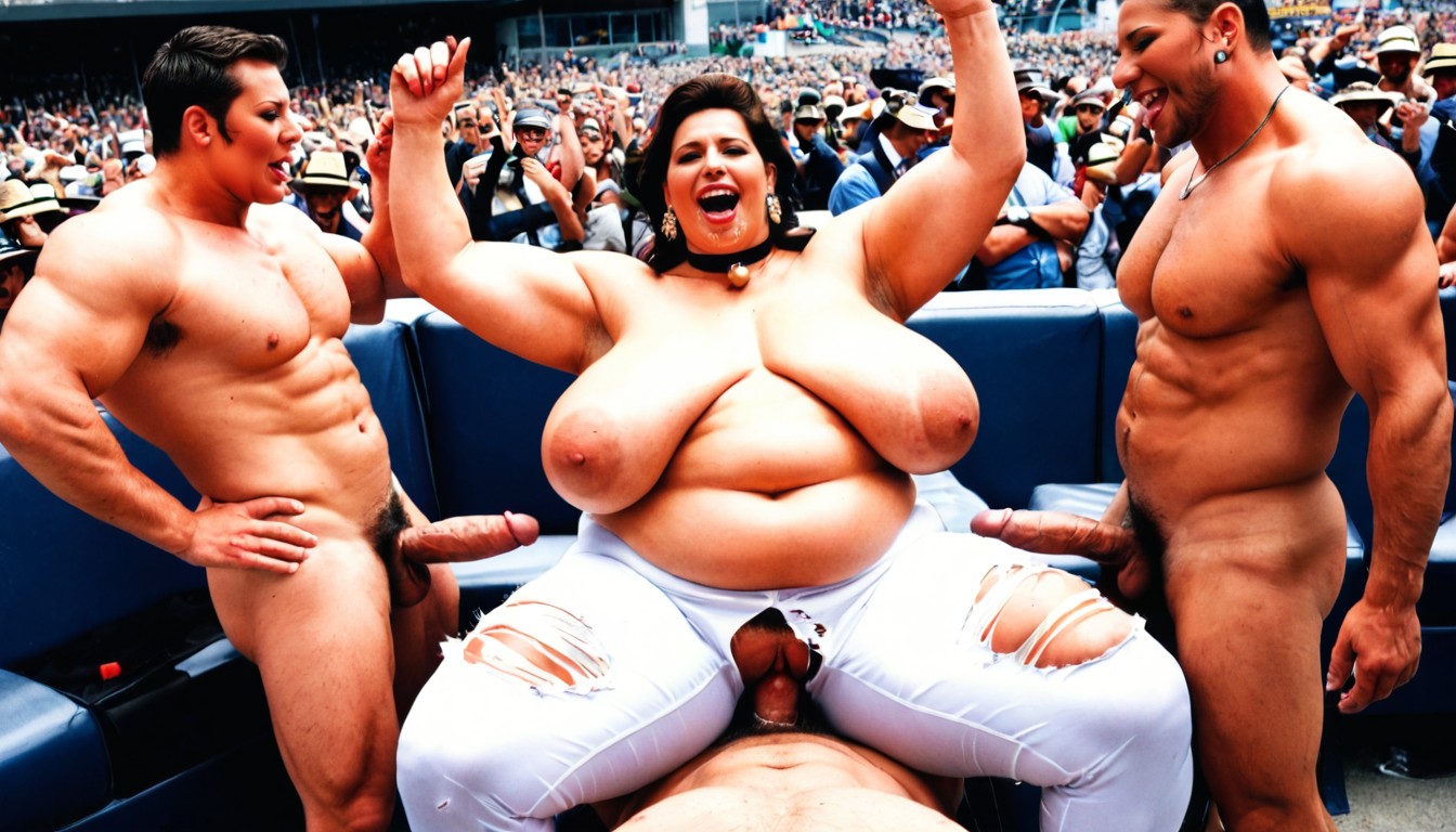 Sophisticated, Exposed Hyper Gigantic Wide Hips, Drool BBW AI 야짤