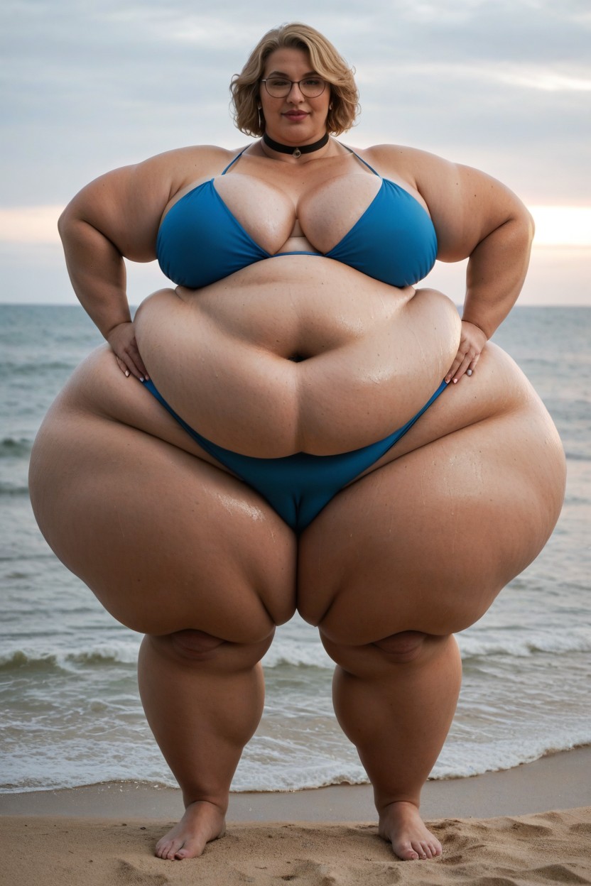 Gigantic Fat Belly, Gigantic Huge Ass, Morbidly Obese Body Porno BBW IA