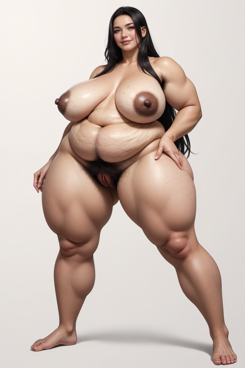 Massive Size Areolas, No Clothes, Very Tall Porno BBW IA