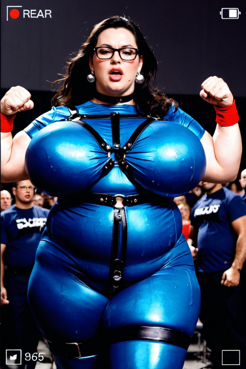 Intellectual, Look Far Into The Distance, Fully Clothed BBW AI Porn