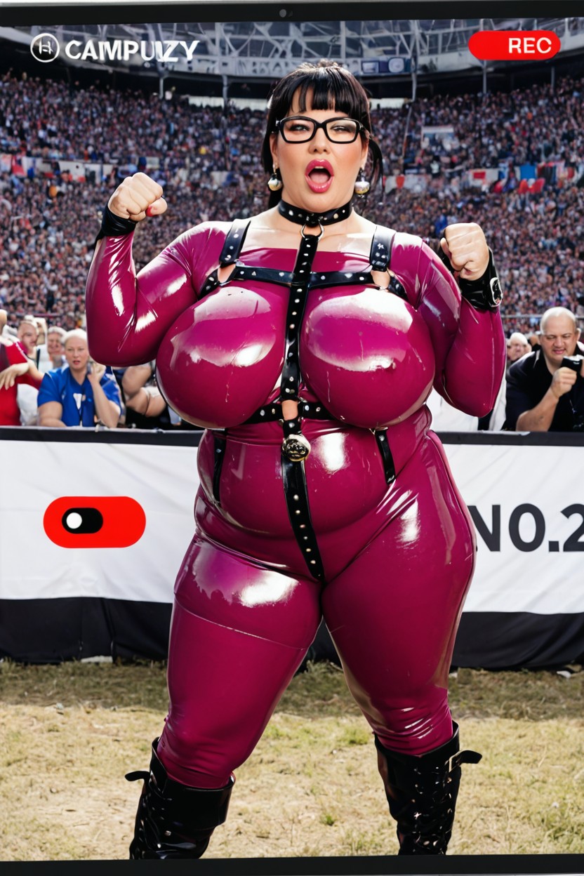 Confident Look, Japanese Woman, Look Far Into The Distance BBW AI Porn