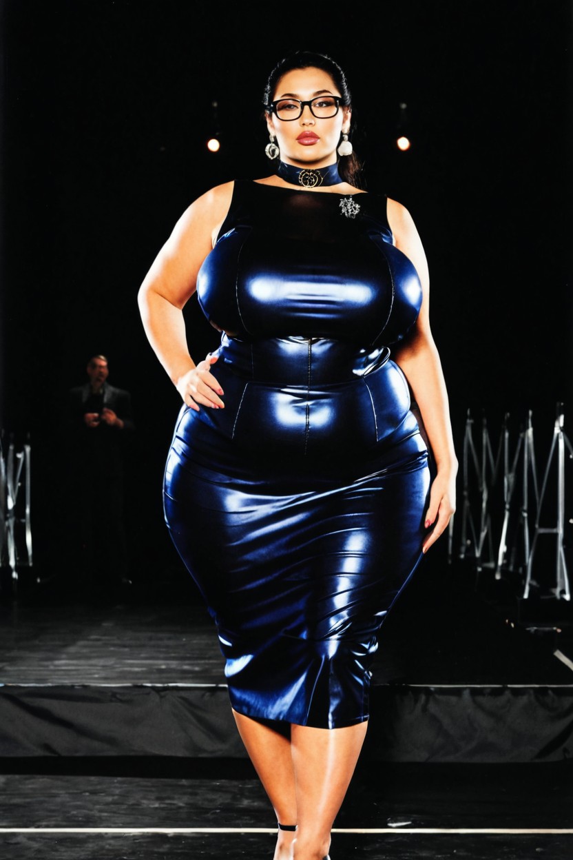 18+, Obese, Calm Expression BBW AI Porn