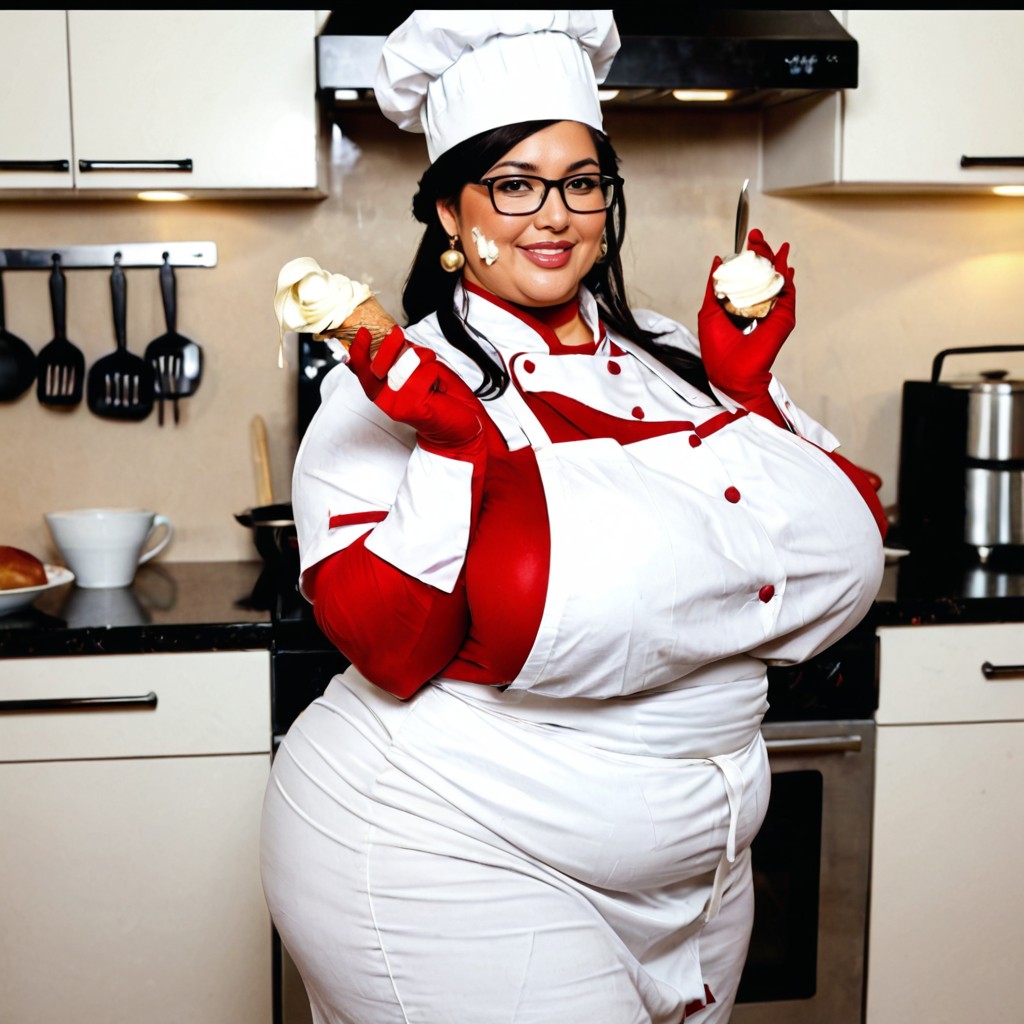 Happy, Plump Large Lips, Plumper BBW AI Porn