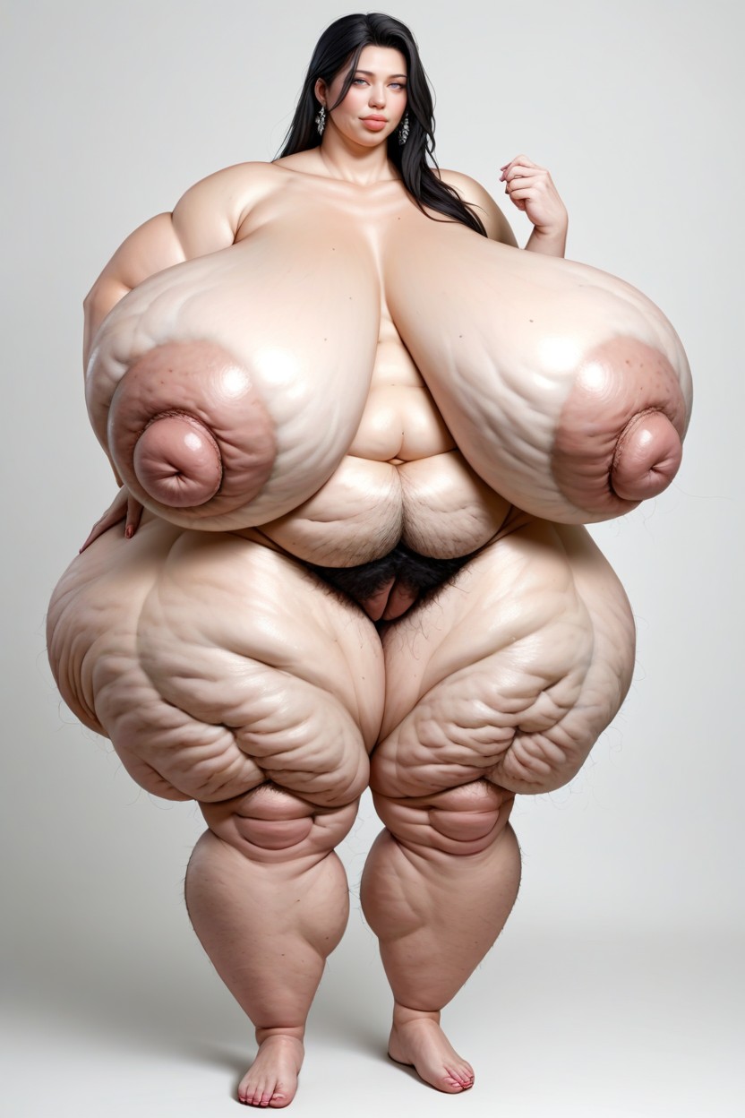 Increase Tits Size, Decrease Waist Size, Extra Hyper Cellulite Thighs Porno BBW IA