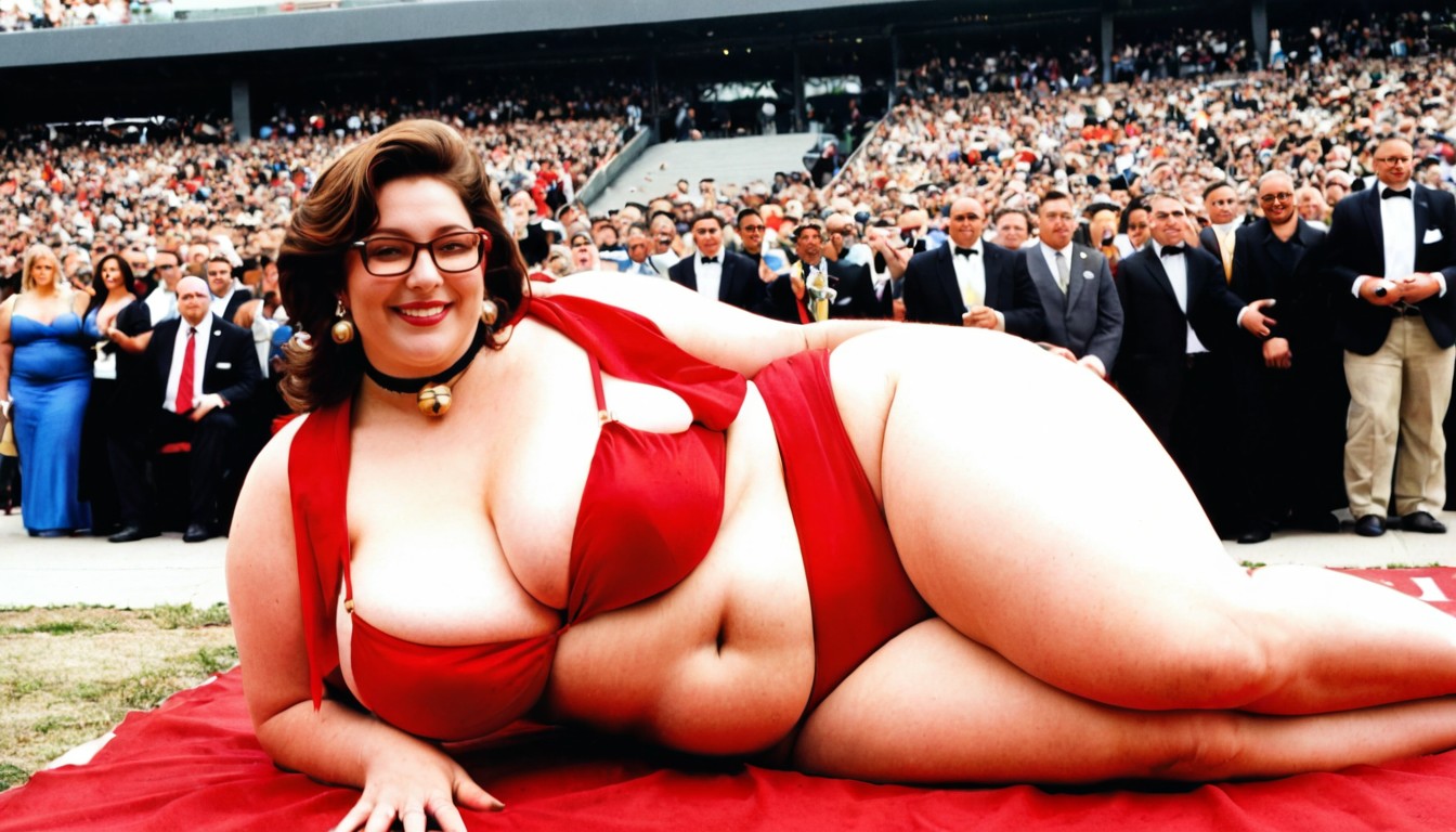 Sophisticated, Pale Skin, Clothed Hyper Enormous Gigantic Wide Hips BBW AI Porn