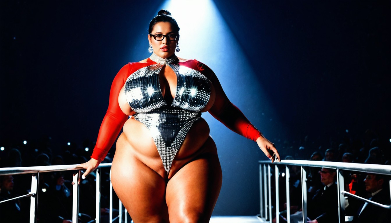 Timeless Elegance, Strong Chiaroscuro Lighting, Japonés Porno BBW IA