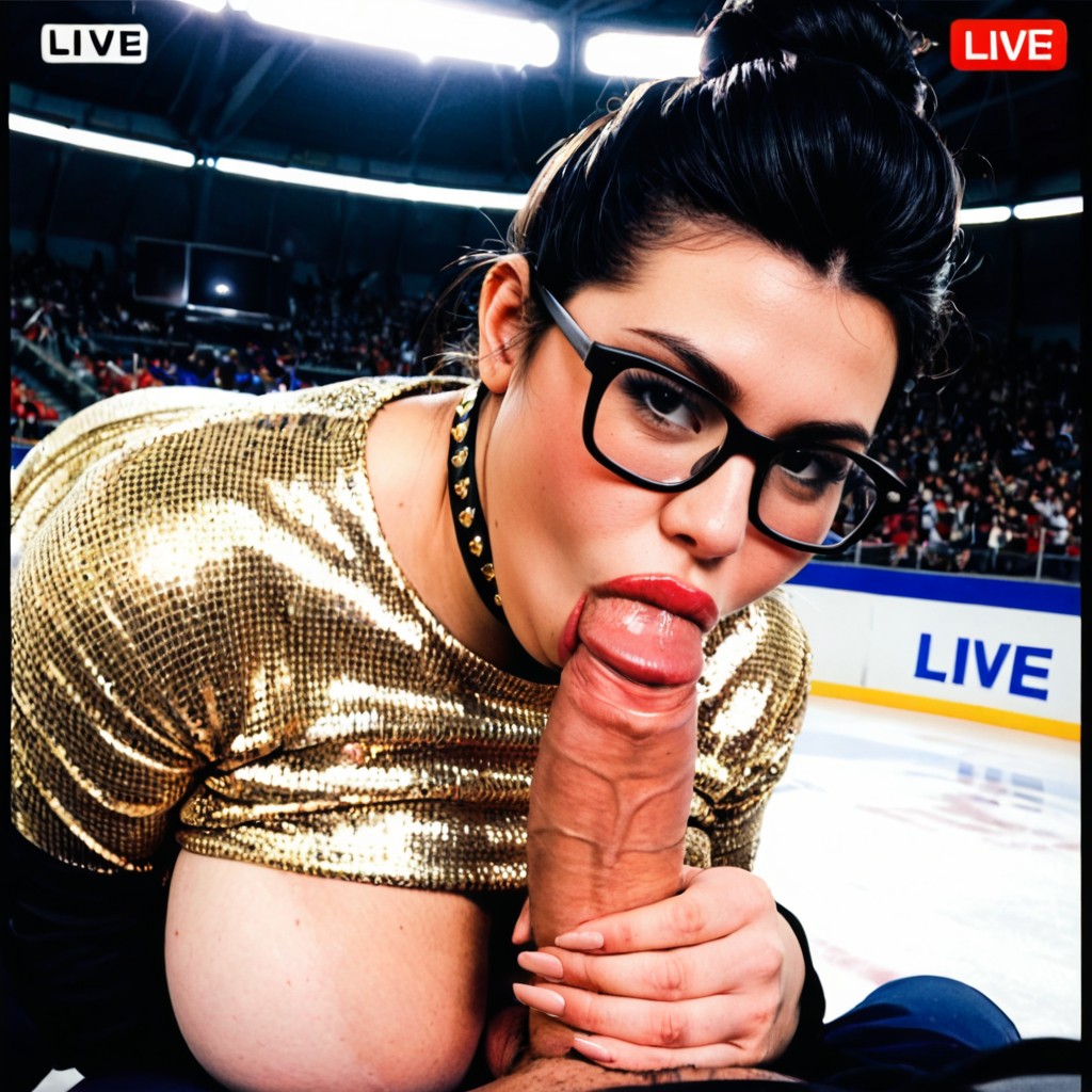 Hyperrealistic Details, Plump Large Lips, Chubby Face Porno BBW IA