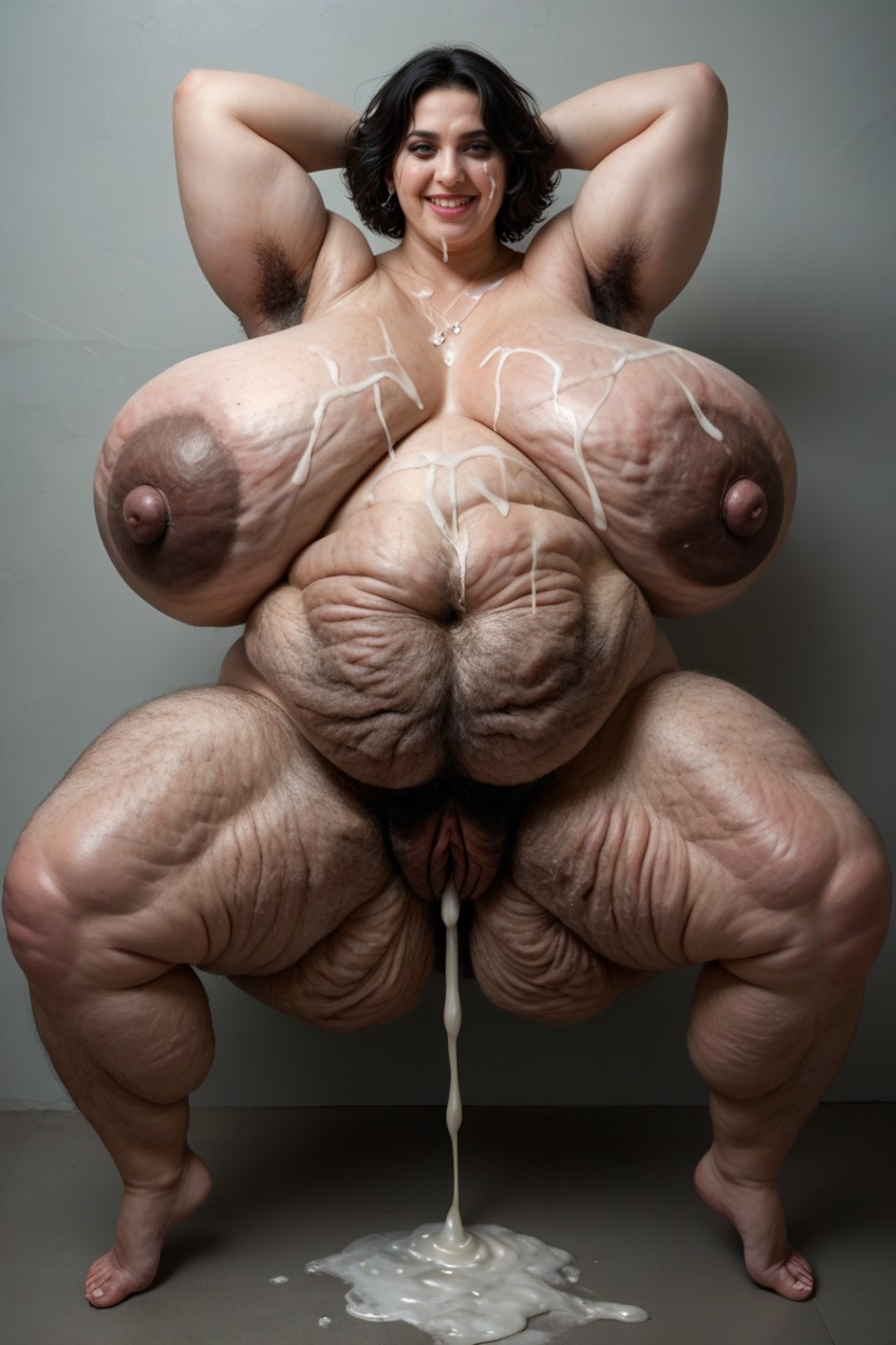 Pelo Despeinado, Cum Covered Body, Hyper Gigantic Hairy Pussy Porno BBW IA