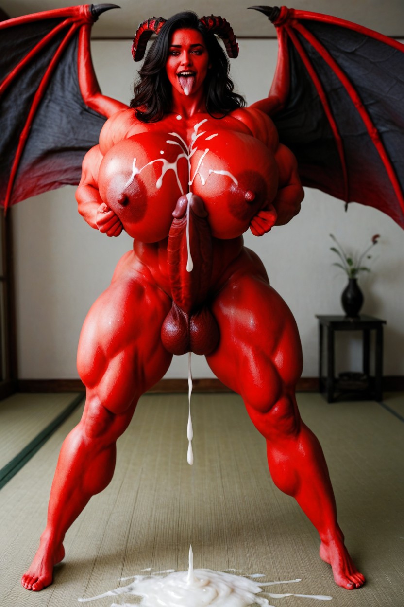 18+, Cumdump, Devil BBW AI Porn
