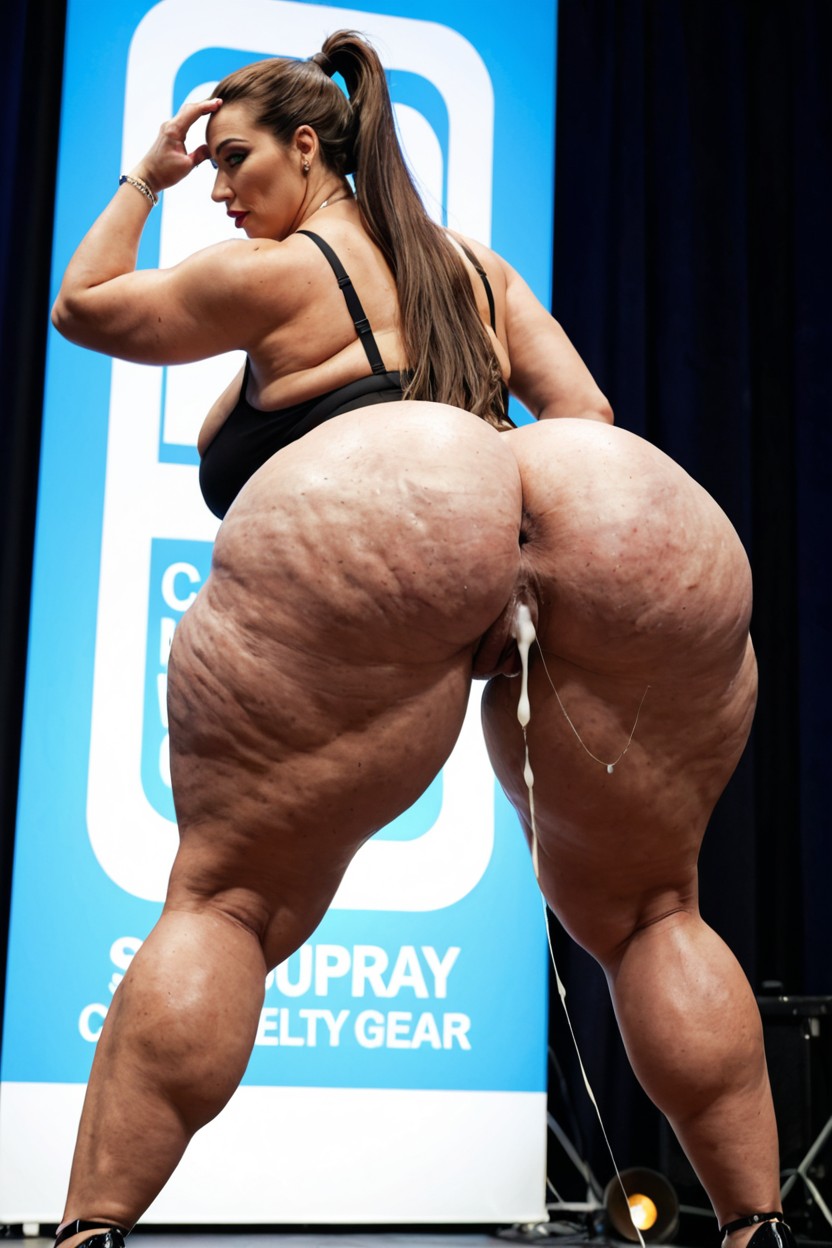 Full Body, Hyper Ass, Hyper Hips BBW AI Porn