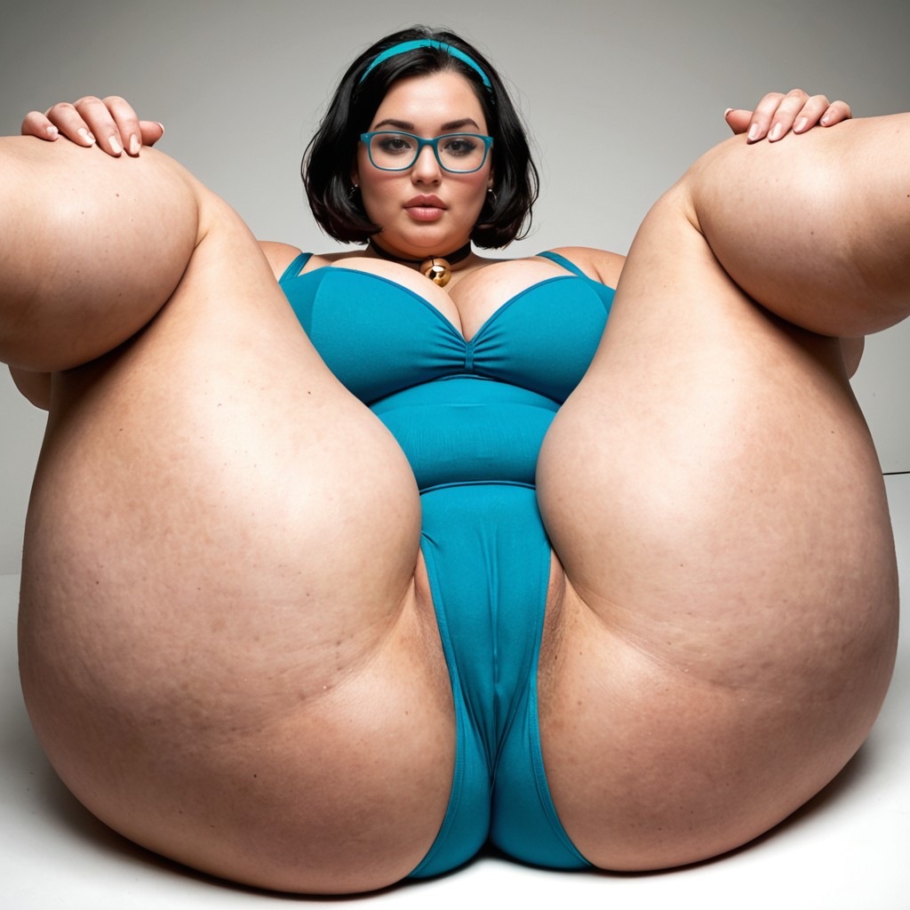 Massive Chubby, Camel Toe, Fatty Gymnast BBW AI Porn