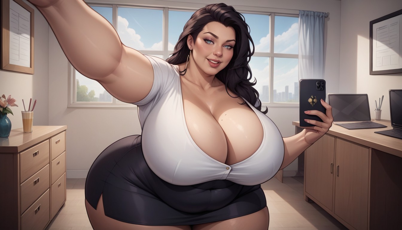 Thick Wide Hips, D Realistic Hentai, Expansión De Senos Porno BBW IA