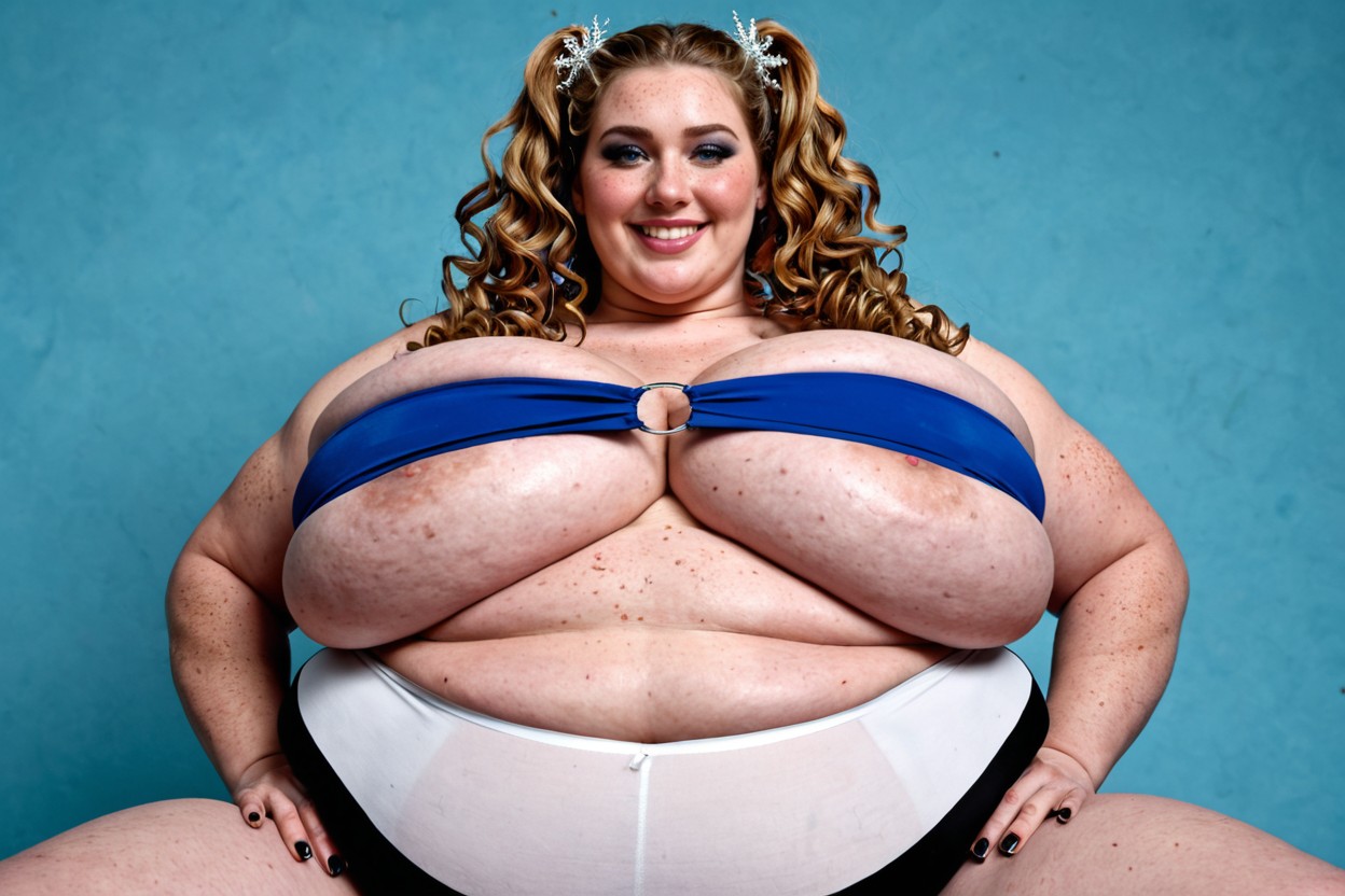Hairless Vagina, Bloated Belly, Freakles Porno BBW IA