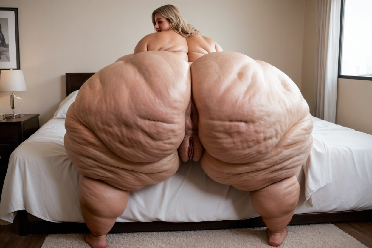 Big Wide Hips, Cellulite, Plus BBW AI Porn