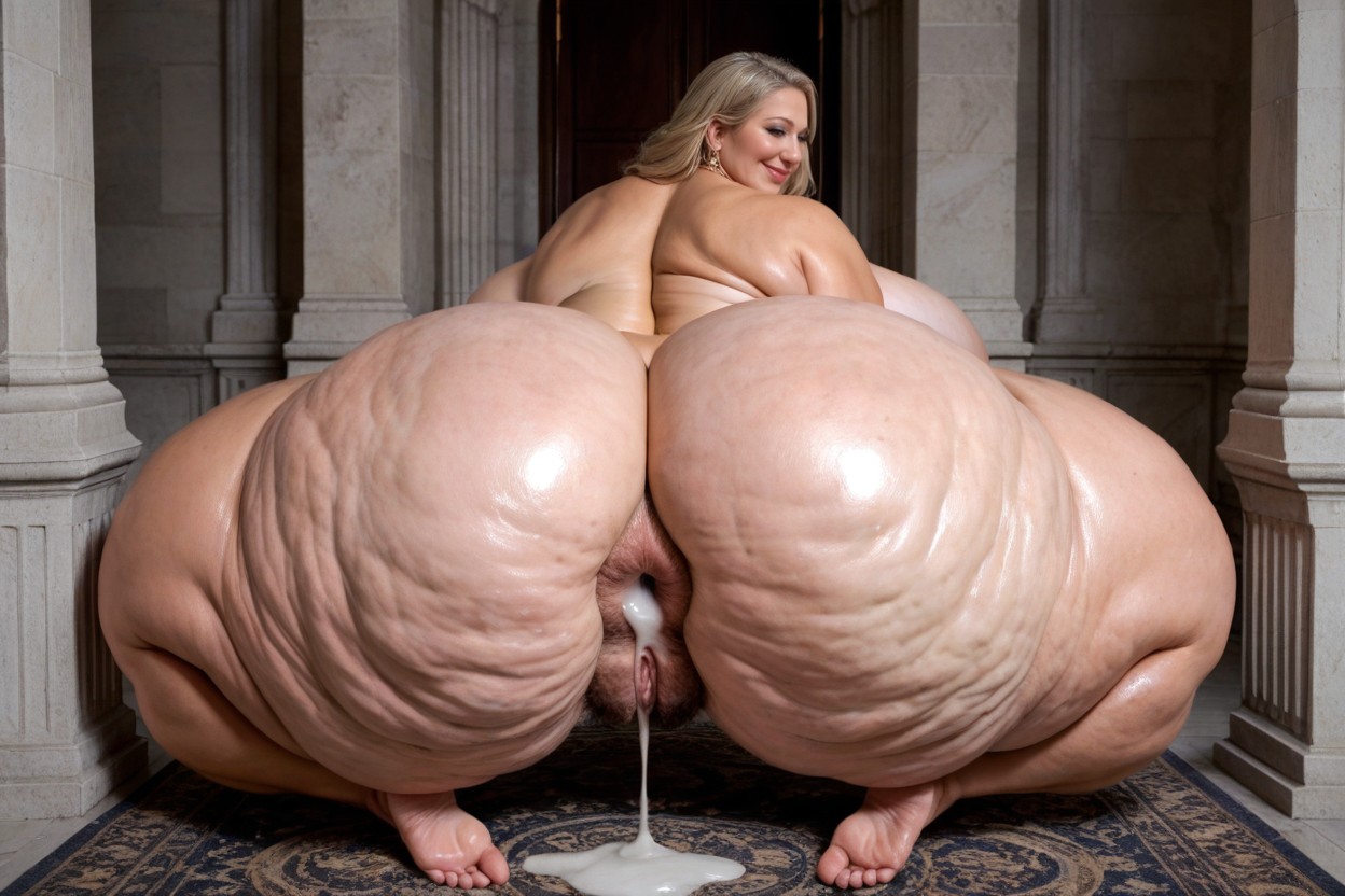 Wide Enormous Massive Butt, Ussbbw, Pubic Pussy Porno IA BBW