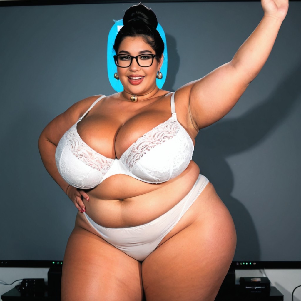Long Black Hair, Pale Skin, Thick Glossy Lips Porno BBW IA