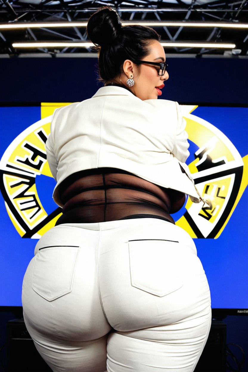 Presentation Talk, Plump Large Lips, One Arm Open Porno BBW IA