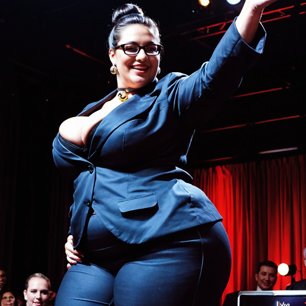 Plumper, Ssbbw, One Arm Open BBW AI Porn