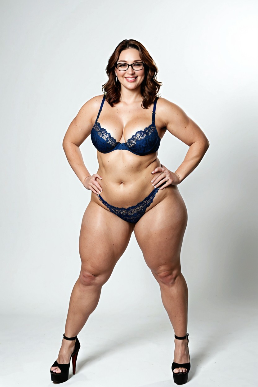 De Pie, Brown Hair, Huge Porno BBW IA