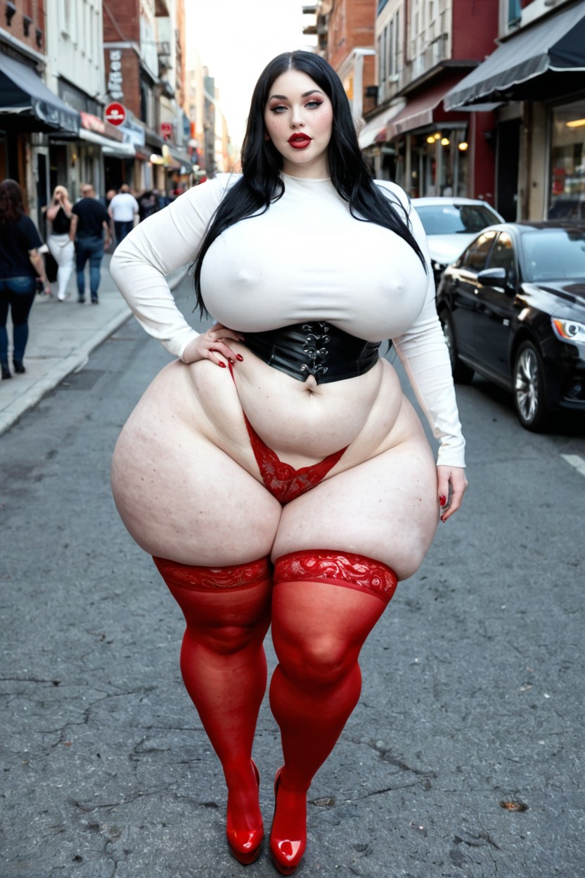Focus On Female, Hyper Butt, Ssbbw BBW AI Porn