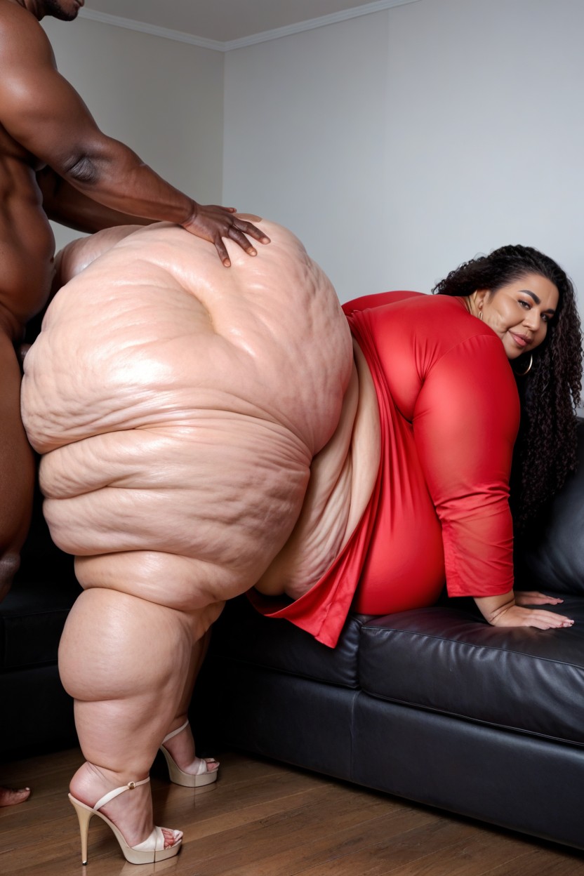 Full Body, Full Body, Gigantic Butt BBW AI Porn