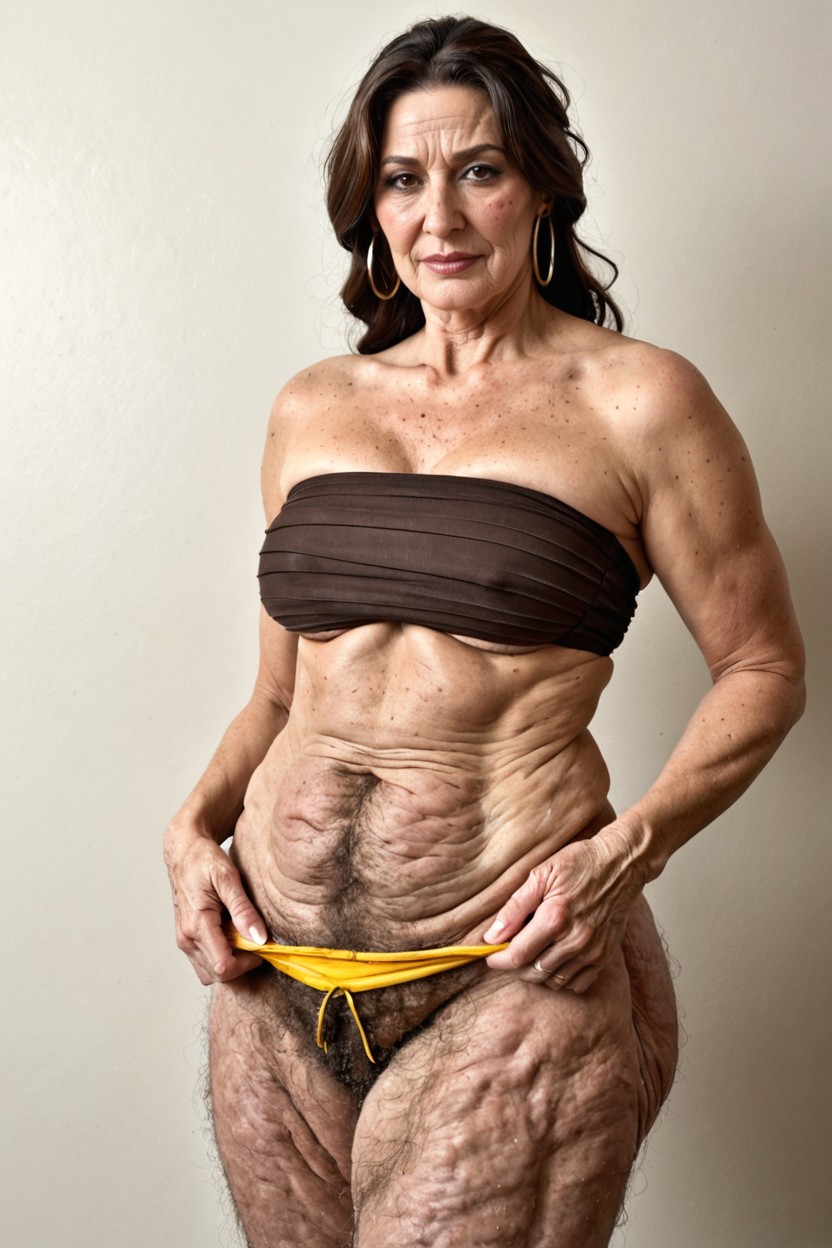 60+, Mid-back Length Hair, Boa Hancock BBW AI Porn