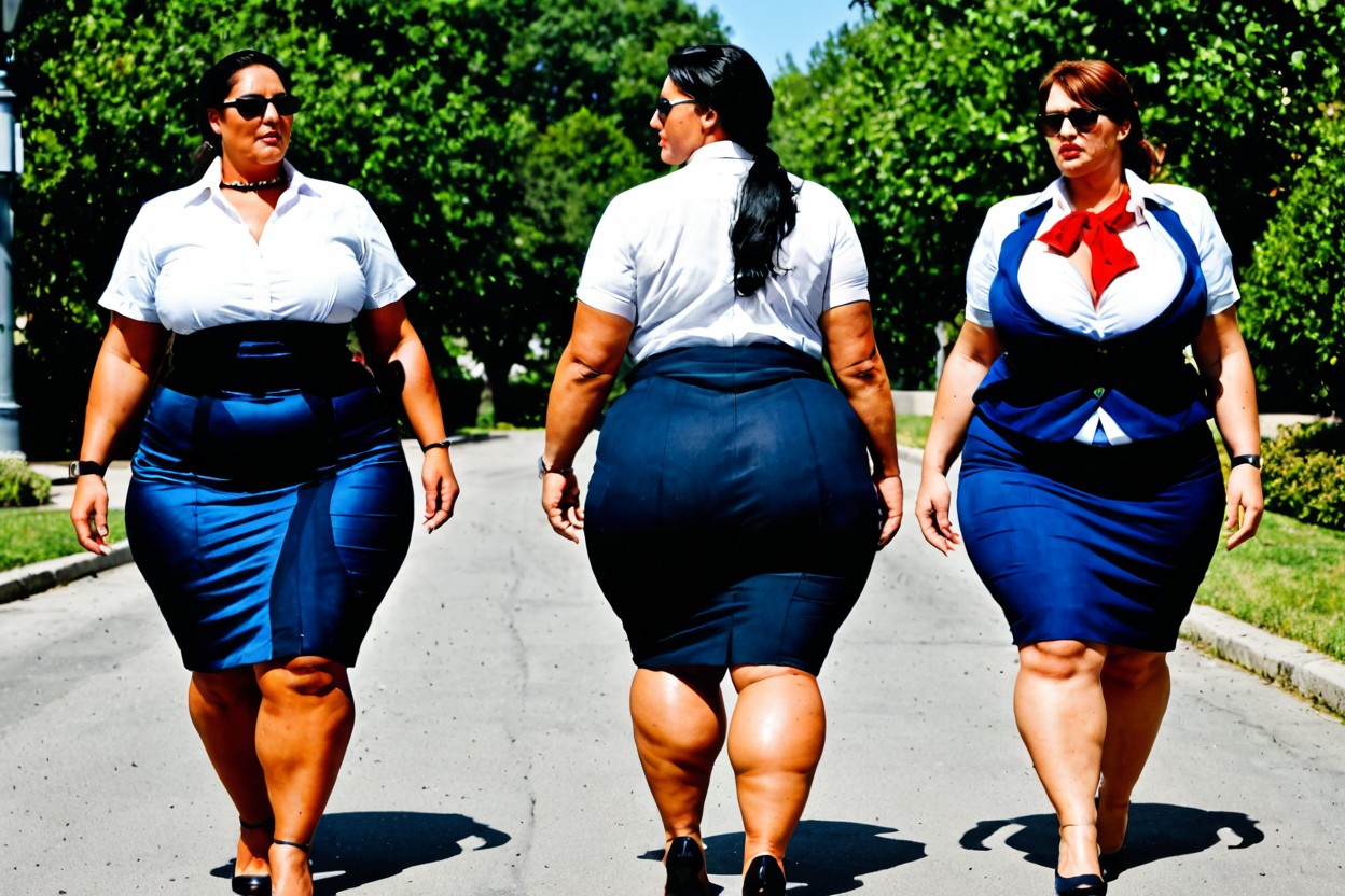 Modest, Bbw, Scene Like Something Out Of A Movie BBW AI Porn