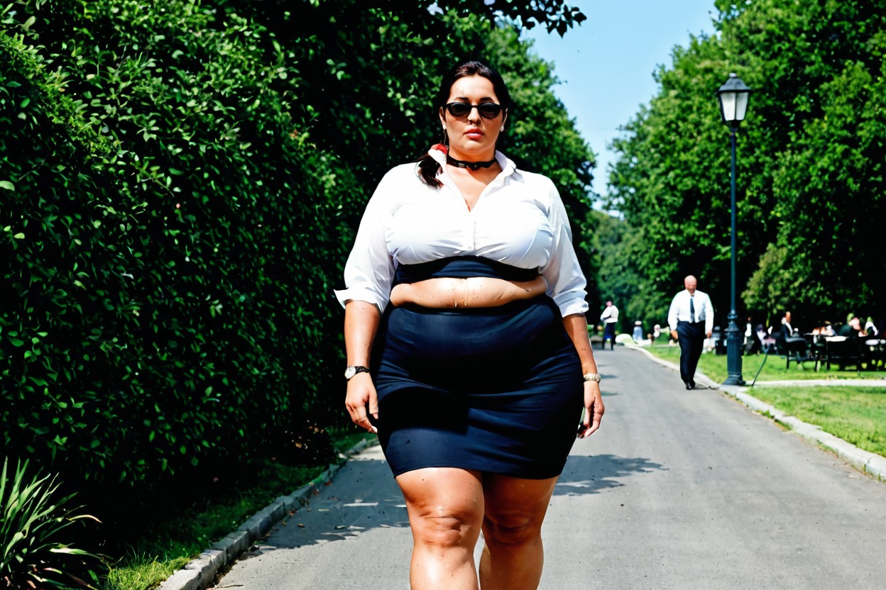 Double Chin, Modest, Scene Like A Movie Porno IA BBW
