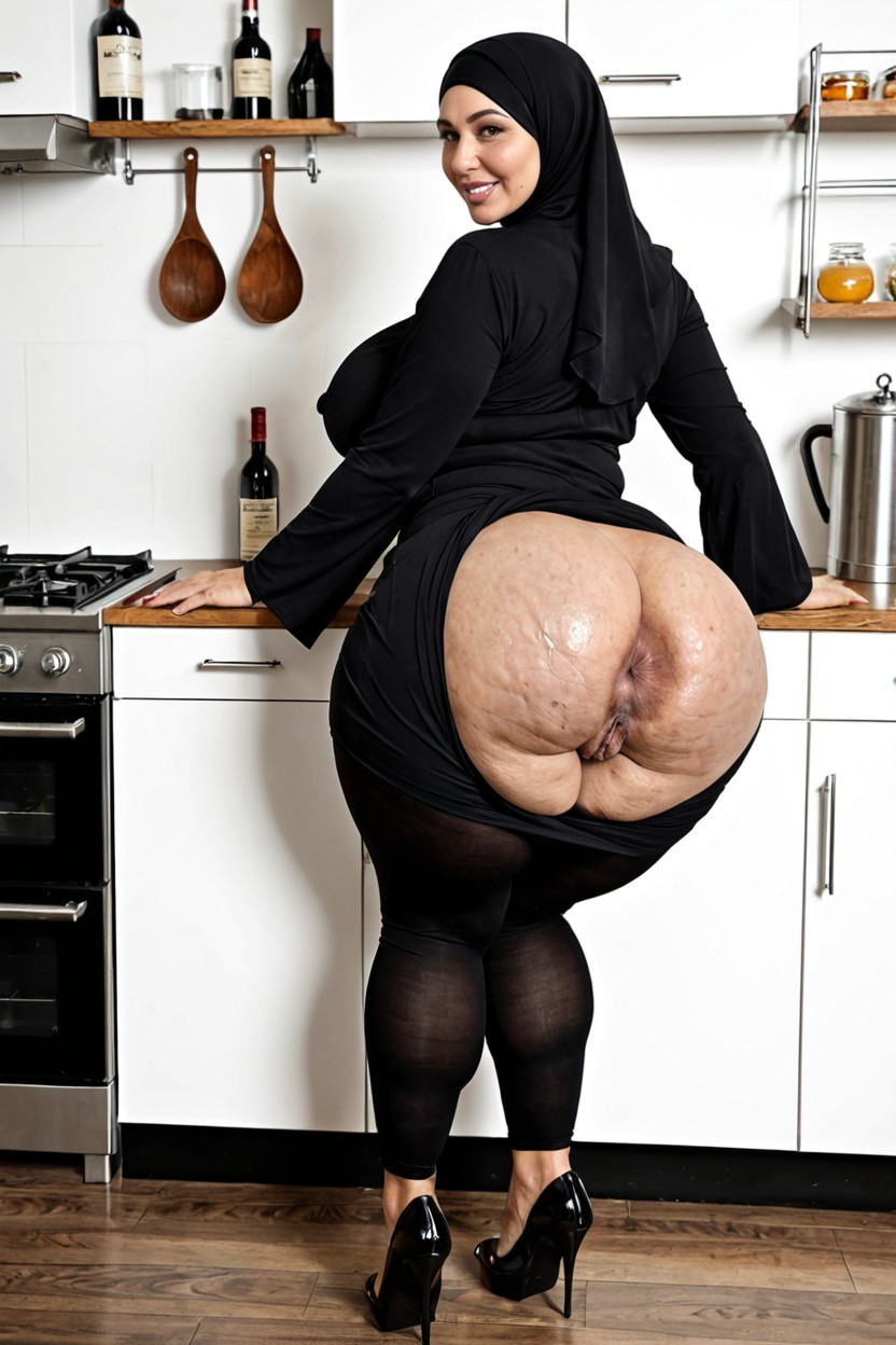 Cellulite Ass, Hyper Phat, Burka Porno BBW IA