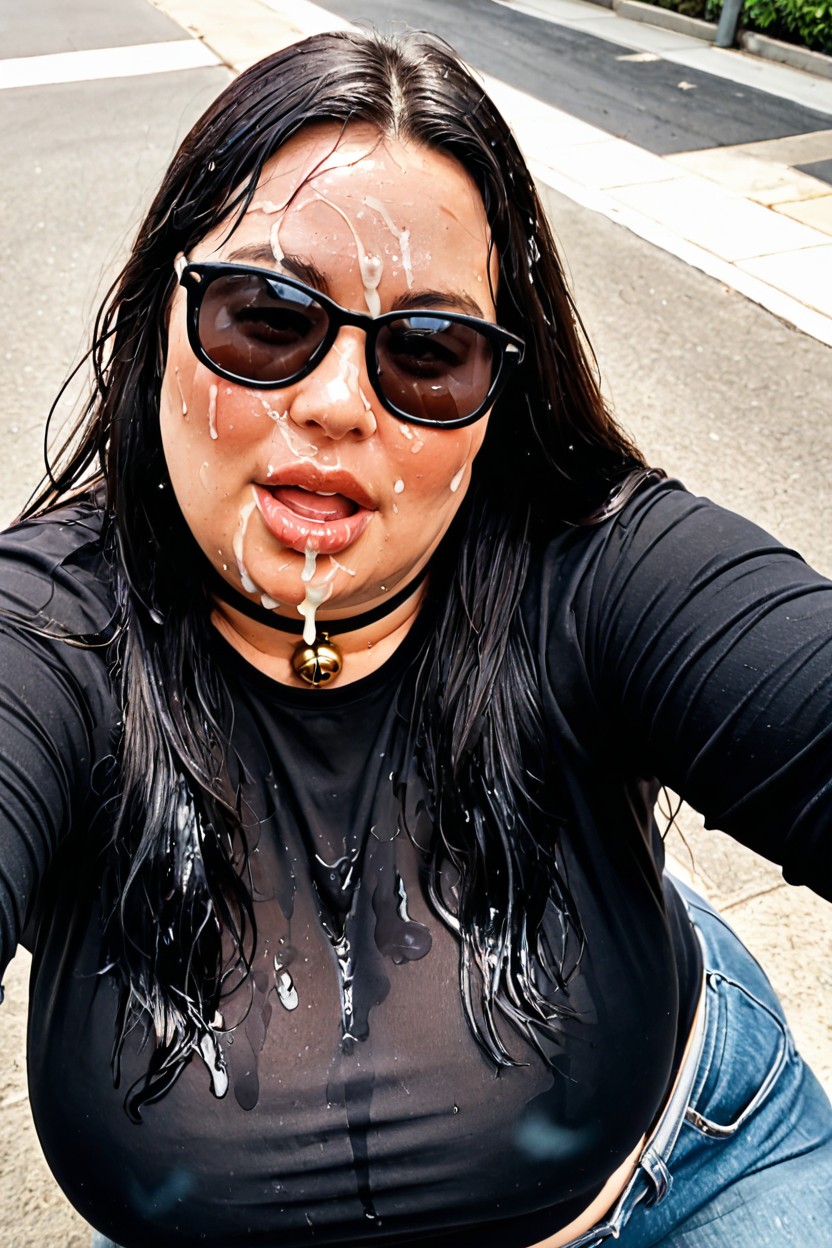 Upper-class, Fatty Housewife, Plump Large Lips Porno IA BBW