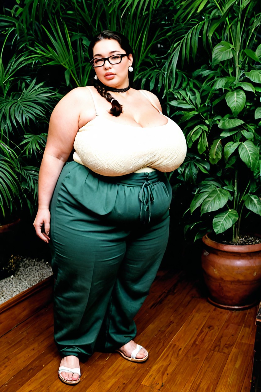 Bbw, Indoor Plants, Cozy Porno BBW IA