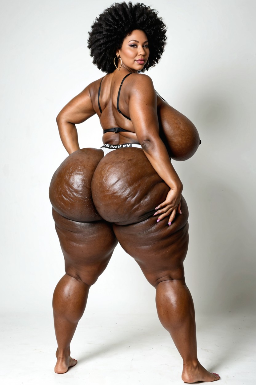 Long Legs, Gigantic Huge Ass, Heart Shaped Ass BBW AI Porn