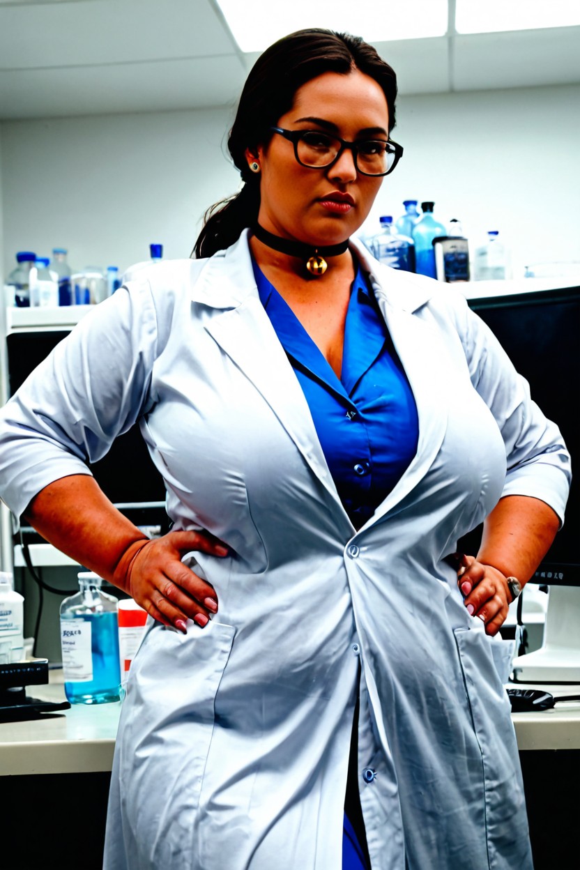 Thick Black Glasses, Harsh Fluorescent Lighting, Hyper Fat Porno BBW IA