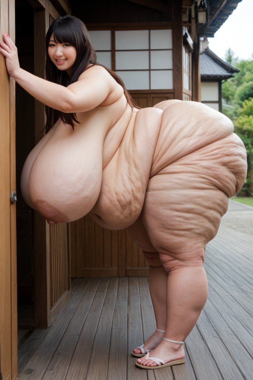 Bloated Belly, Hyper Wobbly Belly, Feliz Porno BBW IA