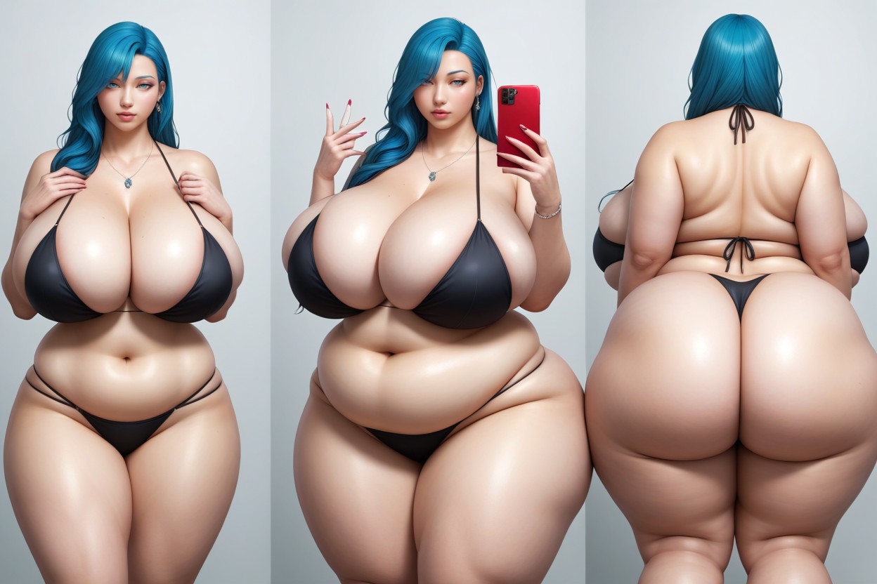 Thick Thighs, Lorabreast_expansion, Extremely Large Ass BBW AI Porn
