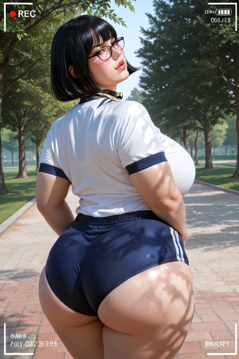 Hyper Fat, Du Bas Vers Le Haut, Modèle Porno IA BBW