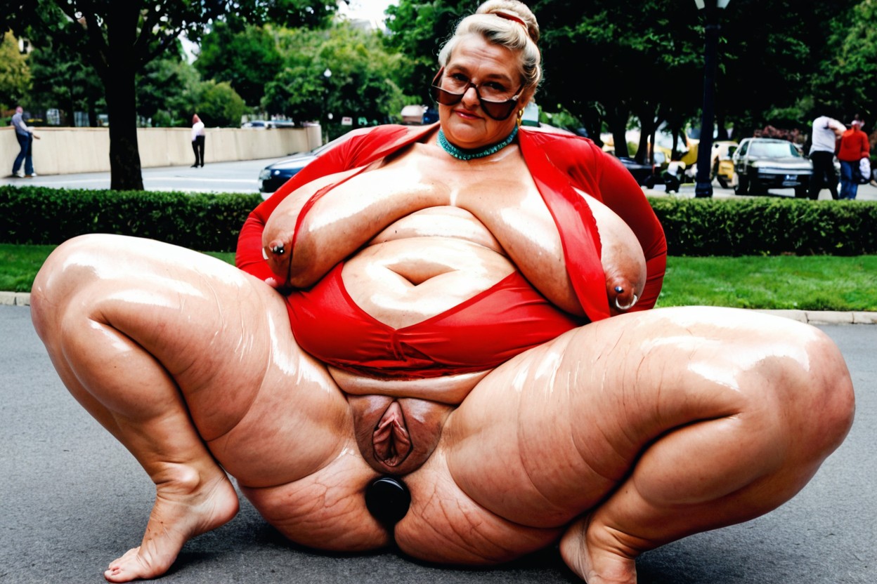 Serious Impression, Smooth Skin, Stretch Marks BBW AI Porn