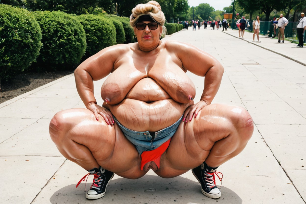 Serious Impression, Feet On The Ground, Black Buttplug Porno BBW IA