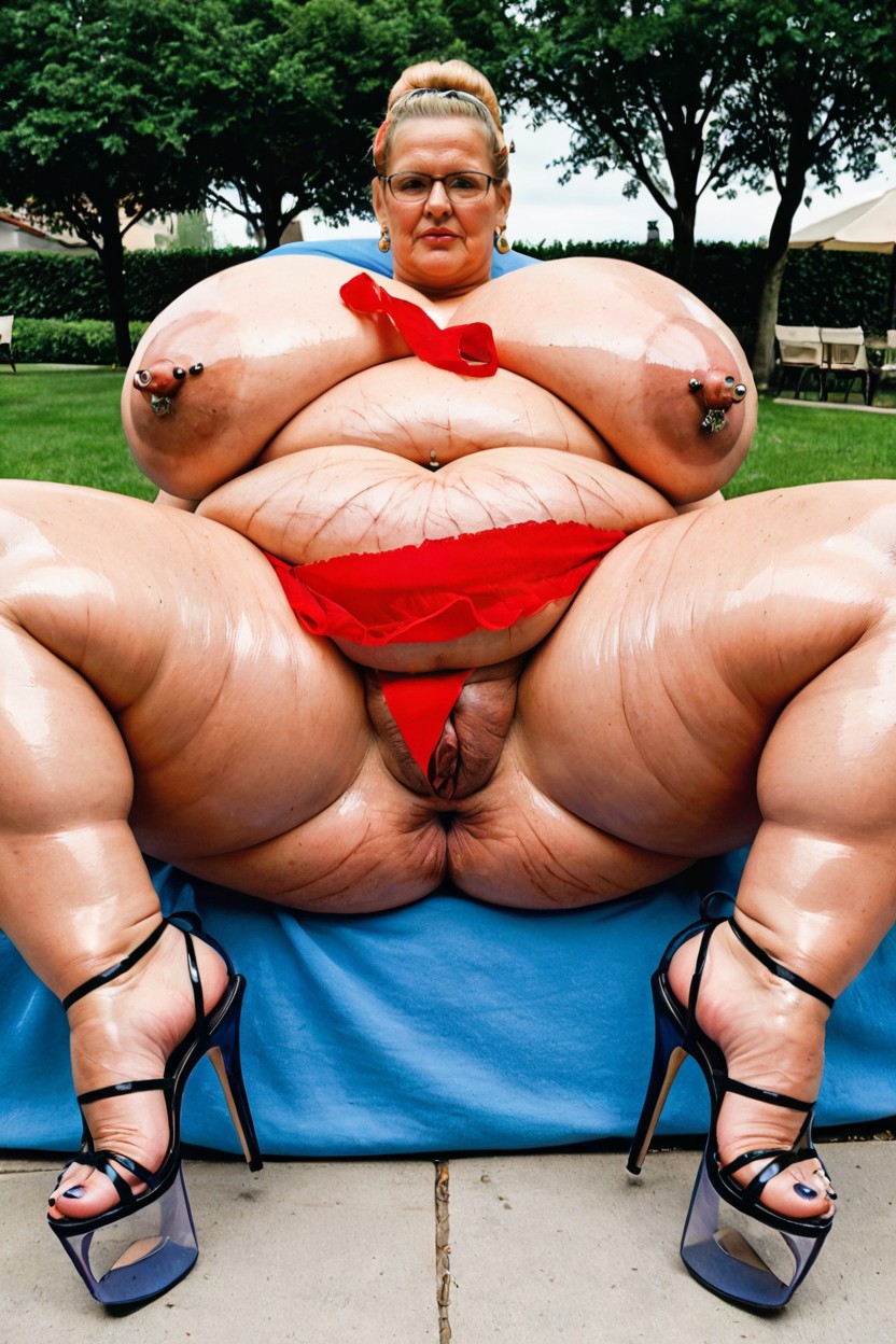 Large Anus, Feet On The Ground, Knees Apart Porno BBW IA