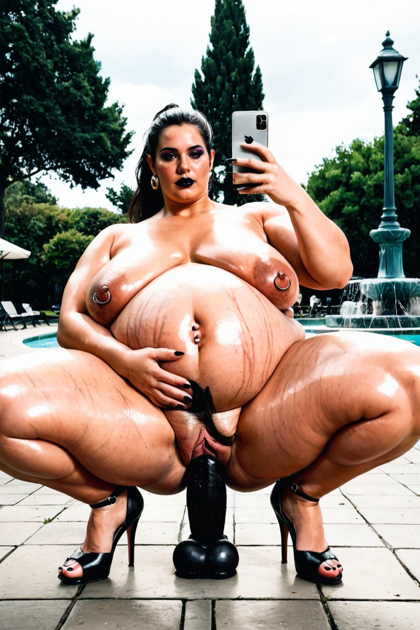 Horny, Stretch Marks, Feet Apart Porno BBW IA