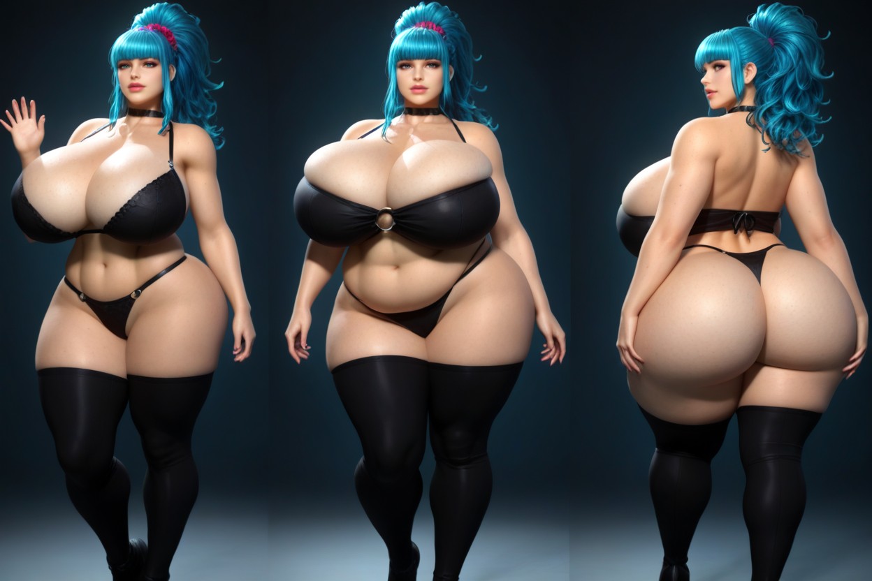 Loradrastic_enormous_massive_weight_gain, Muslos Gruesos, Expansión De Senos Porno BBW IA